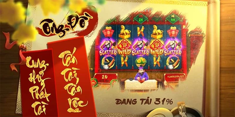 Nổ hũ ông đồ CF68 - Siêu game giá trị thưởng Jackpot cực cao